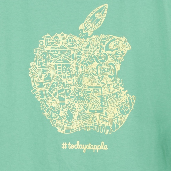 Apple Computer Today At Apple Employee T Shirt - Picture 4 of 9